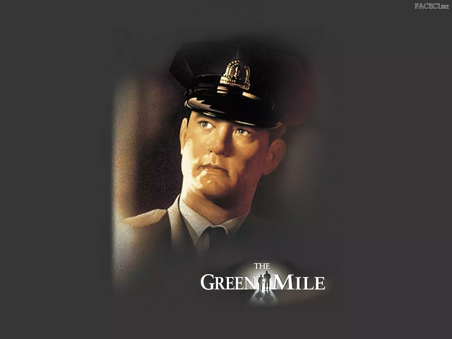The Green Mile, Tom Hanks, twarz, mundur